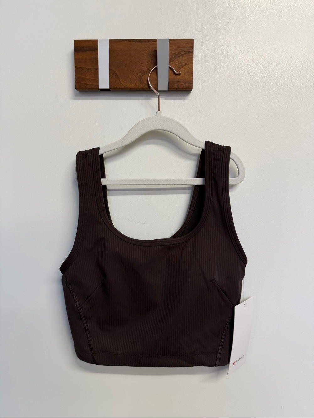Lululemon Wunder Train Scoop Neck Tank Top - Chocolate Brown
